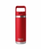 Yeti Rambler 18 oz C Straw Bottle Rescue Red Yeti Rambler 18 oz C Straw Bottle Rescue Red