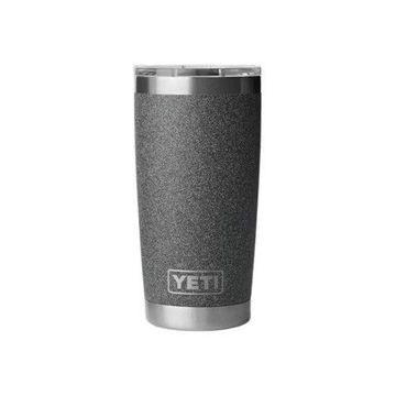 Yeti Rambler 20 oz Tumbler With Magslider Lid Black Stone