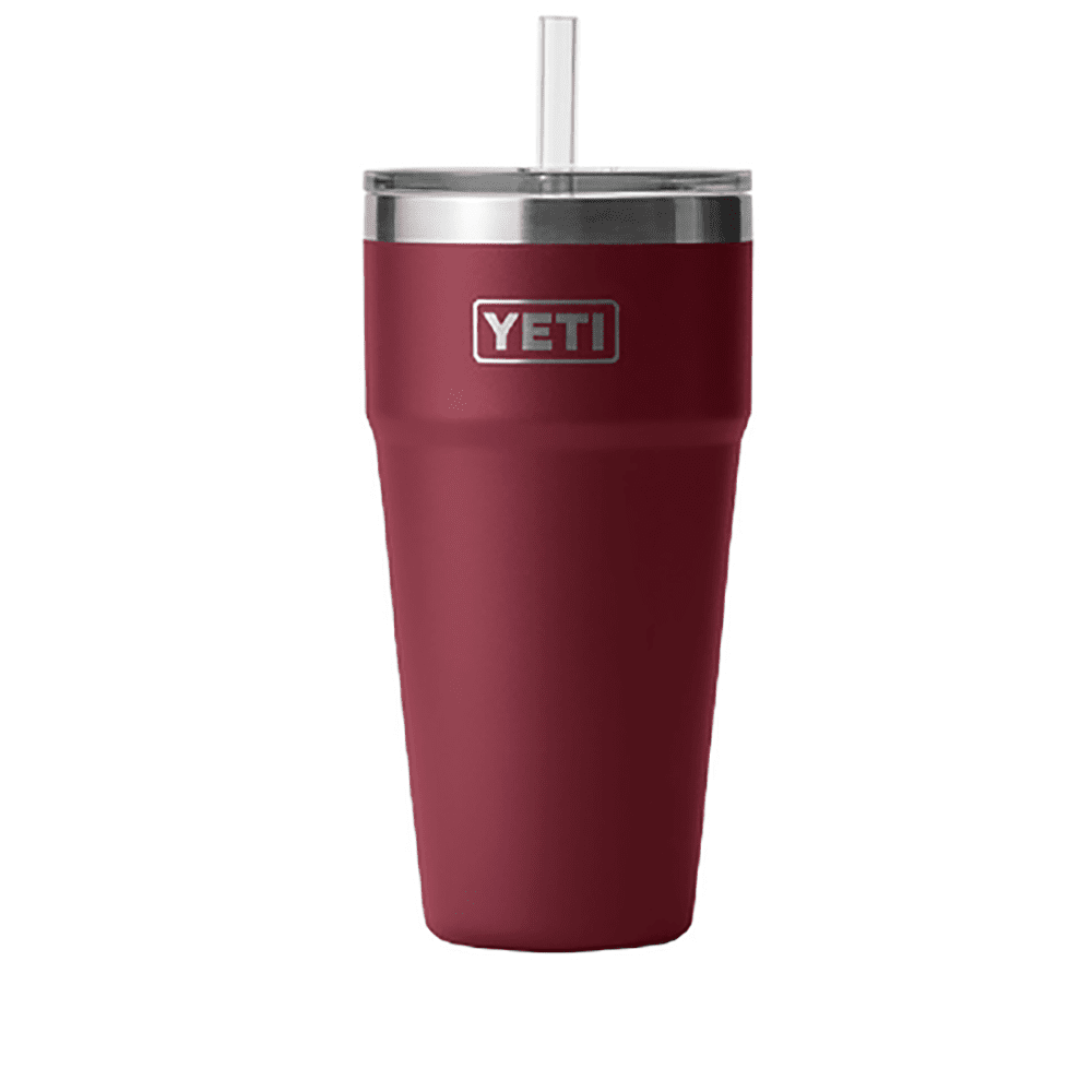 Yeti Rambler 26oz Straw Cup Harvest Red