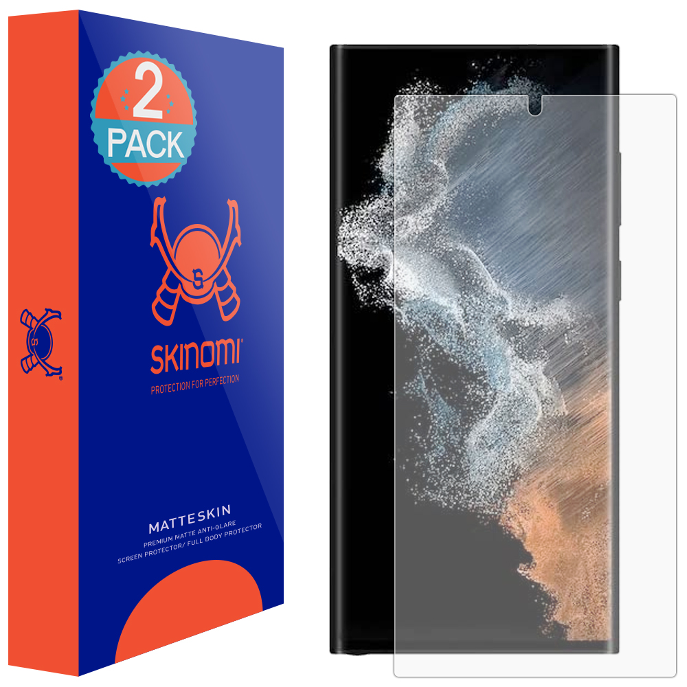 (2Pack) Samsung Galaxy S23 Ultra 5G MatteSkin AntiGlare Screen Protector