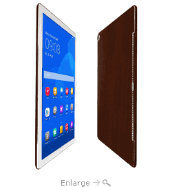 Huawei MediaPad M5 10 TechSkin Dark Wood Skin (Huawei MediaPad M5 10 Pro)
