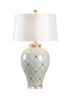 CHELSEA HOUSE 69769 GINGER JAR LAMP FROSTWORKS CHELSEA HOUSE 69769 GINGER JAR LAMP FROSTWORKS