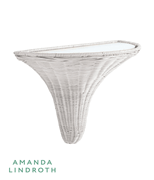 Chelsea House Baytree Wicker Bracket-White 77586038 Amanda Lindroth