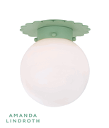 Chelsea House Fancy Scalloped Flushmount C10442 Amanda Lindroth