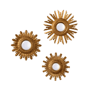 Chelsea House Sun King Mirror Set of 3 C11225