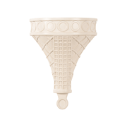 Chelsea House Treillage Bracket - Castle White C10071