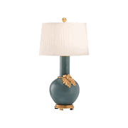 Chelsea House Woodland Lamp-Teal C11098