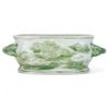 GREEN LANDSCAPE CANTON MOTIF PORCELAIN PLANTER JARDINIERE GREEN LANDSCAPE CANTON MOTIF PORCELAIN PLANTER JARDINIERE