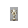 WOODLANDS PHEASANT 20 in PORCELAIN BRONZE ORMOLU TROPHY JAR WOODLANDS PHEASANT 20 in PORCELAIN BRONZE ORMOLU TROPHY JAR
