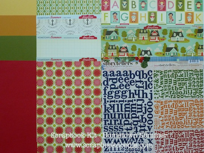 Alpha Stickers, Cardstocks & Patterned Papers (double-sided)