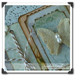 Butterfly Card - close up