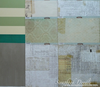 cardstock, double-sided patterned papers (reverse side)