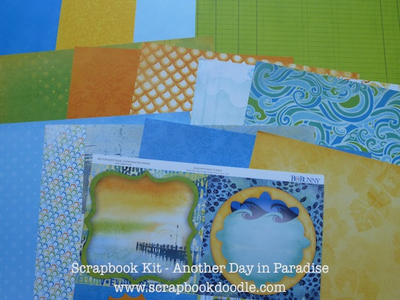 Cardstock & Patterned Papers, Cut Outs (reverse sides)