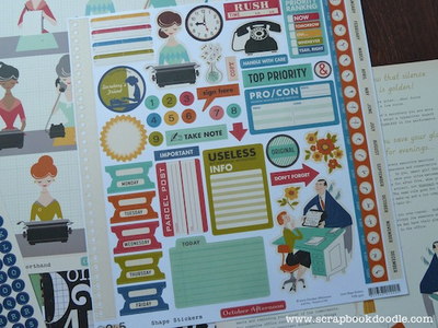 Cardstock Shape Stickers
