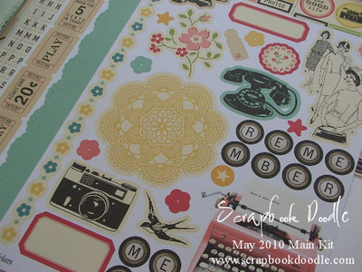 Cardstock Stickers 12"x12" 
