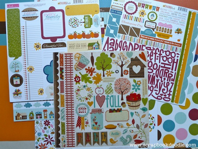 Cardstock Stickers 12x12 - Alpha Bits, Journaling, Shapes