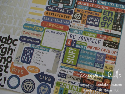 Cardstock Stickers
