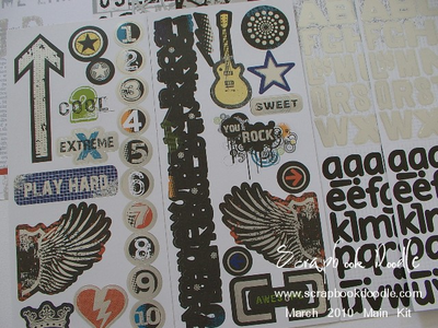 Cardstock Stickers