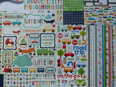 Cardstock Stickers (4 Sheets) 
