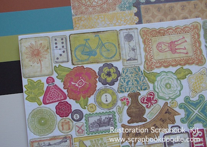 Cardstocks, Patterned Papers, Chipboard Accents