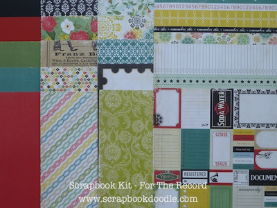 Cardstocks & Patterned Papers (double-sided)