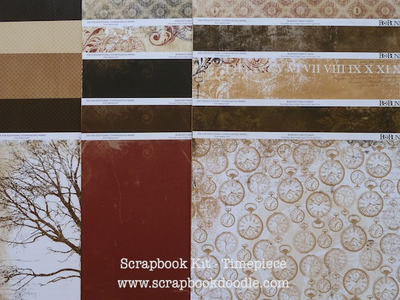 Cardstocks & Patterned Papers (reverse sides)