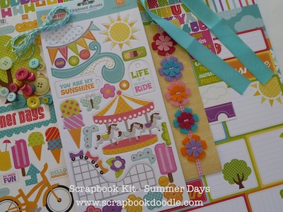 Chipboard & Layered Felt Ribbon Slider