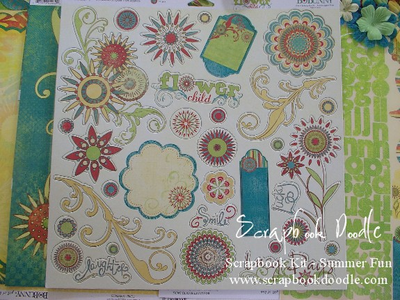 Chipboard Stickers 12"x12" 