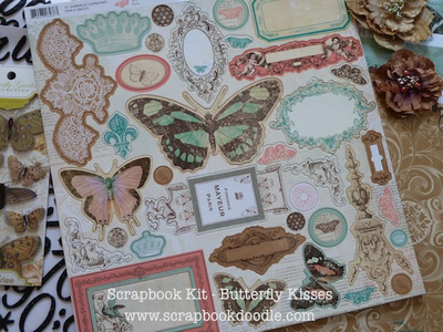 Chipboard Stickers 12"x12" Sheet