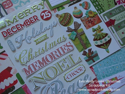Chipboard Words, Stickers