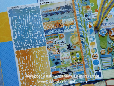 Combo Stickers 12"x12" Sheet
