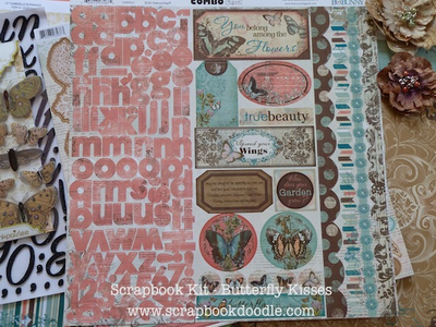 Combo Stickers 12"x12" Sheet
