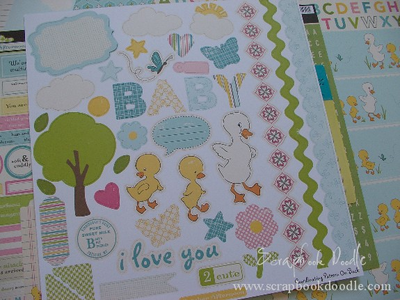 Die Cuts 12x12 Sheet