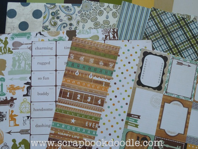 Echo Park Paper & Authentique Patterned Papers