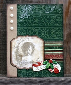Fa La La Card by Libby 