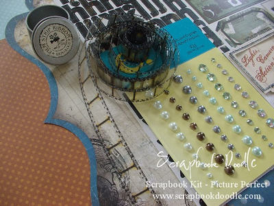 Film Strip Ribbon & Pearls and Crystals