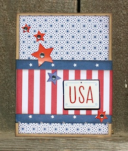 Fourth of July Card by Libby 