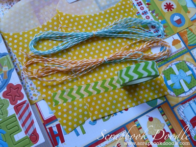 Glassine Bags, Twine, Trendy Tape