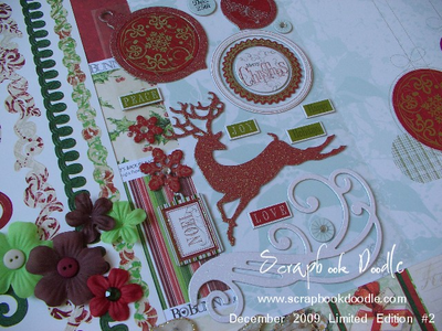 Glitter Chipboard Stickers