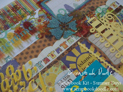 Glitter Cuts and Papers