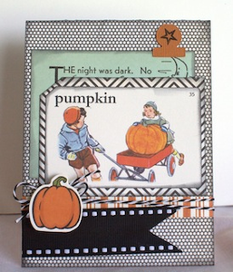 Halloween Pumpkin Card by Jodi