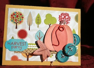 Harvest Party Card by Jodi