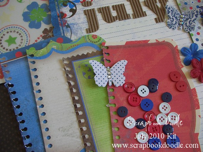 Journal Pages, Buttons