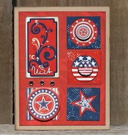 July 4th Card by Libby 