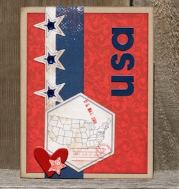 July 4th Card by Libby 