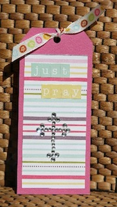 Just Pray Tag/Bookmark by Janice 