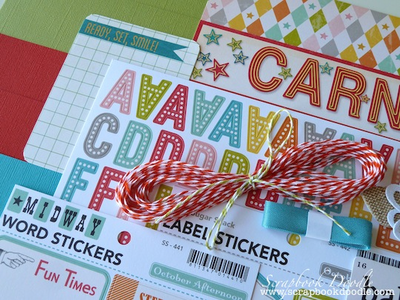 Alpha Stickers & Twine