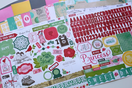 element and alpha stickers 12x12