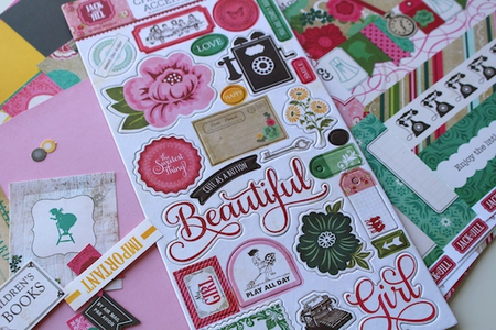 chipboard accents
