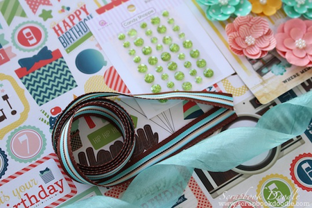 Ribbons - Rock Candy Green (Bling)